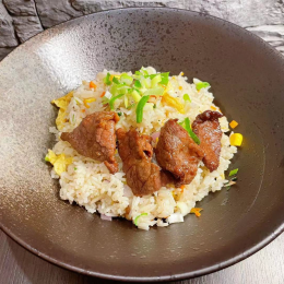 Riz sauté au boeuf